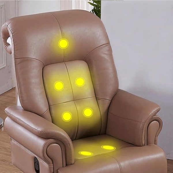 Office Chair Fully Reclining Executive Leather Chair(E) - Image 3